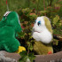 Peluche grenouille